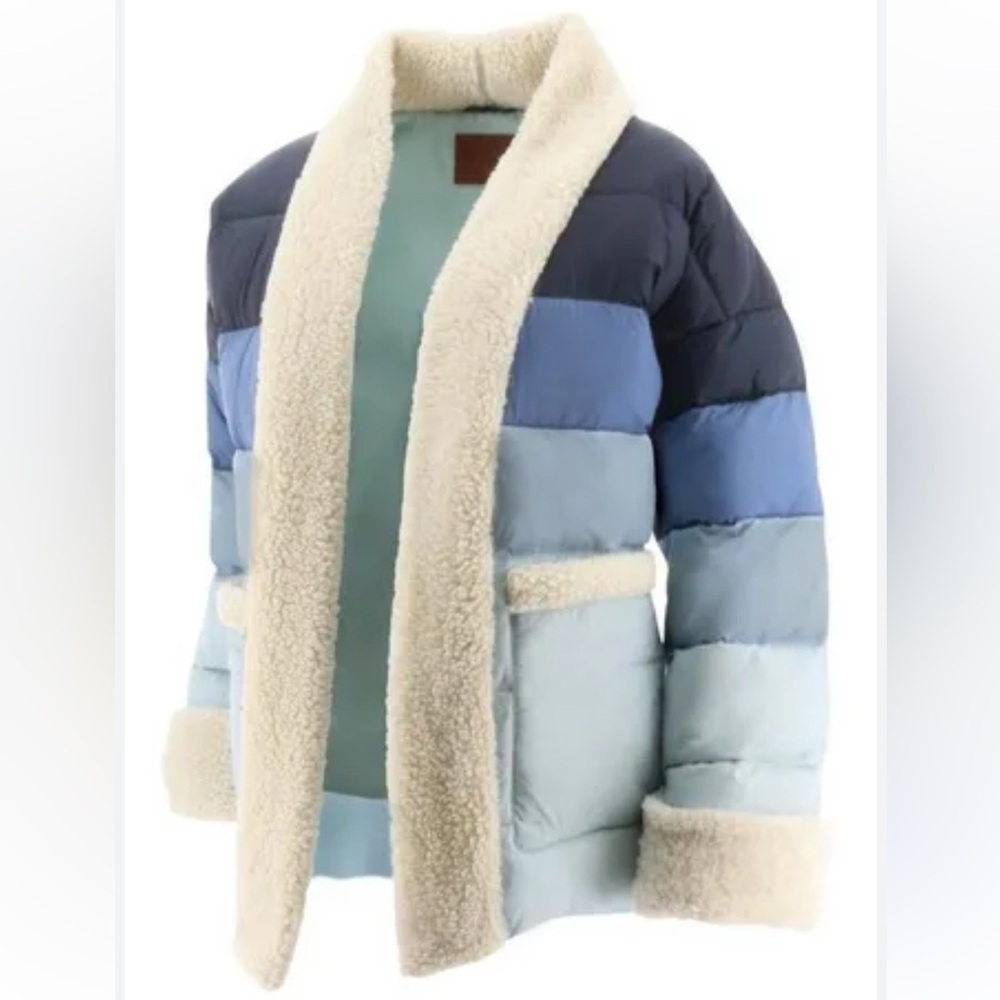 CATERPILLAR Daily Kimono Insulated Jacket Deep Sea Blue NEW Size XL